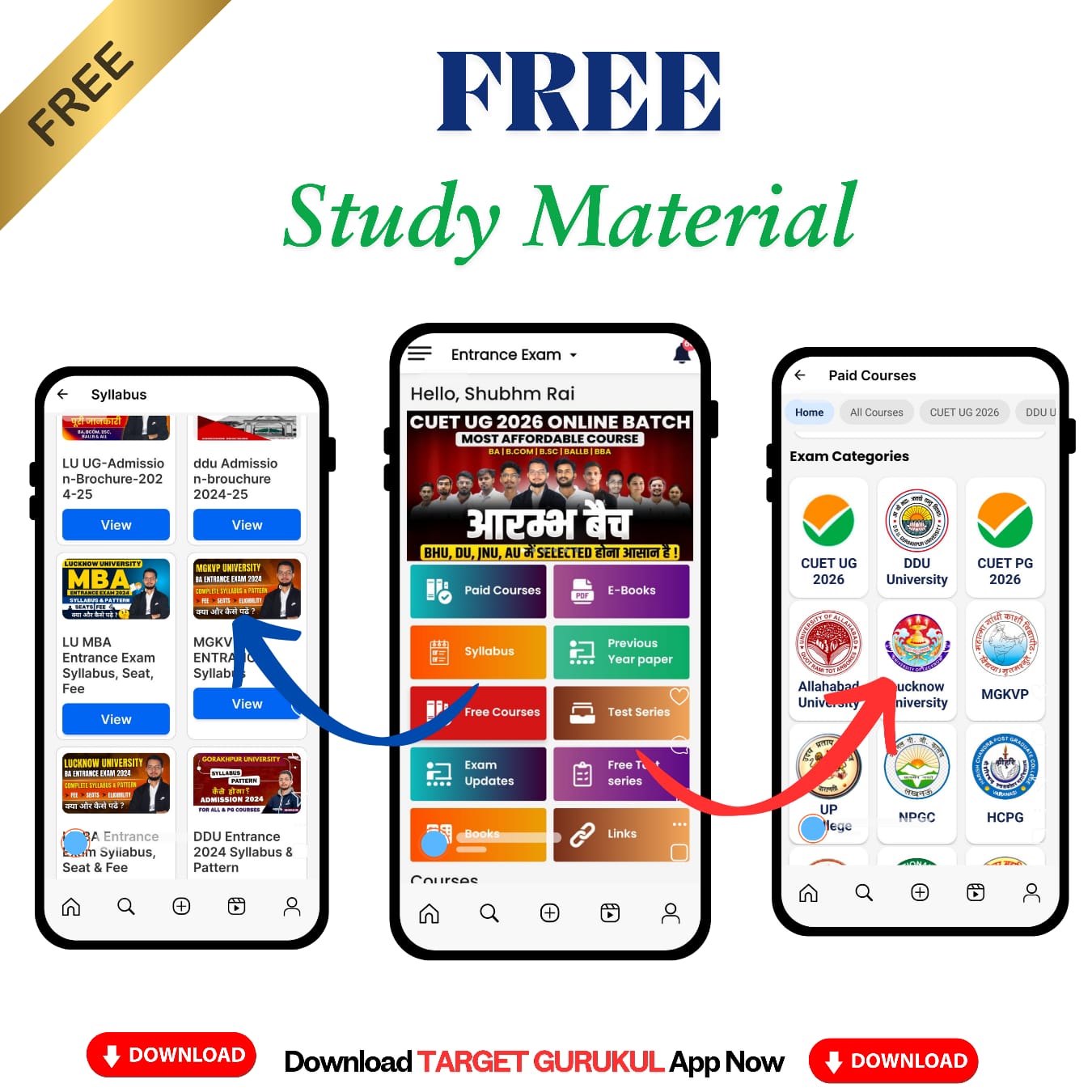 Target Gurukul Mobile App